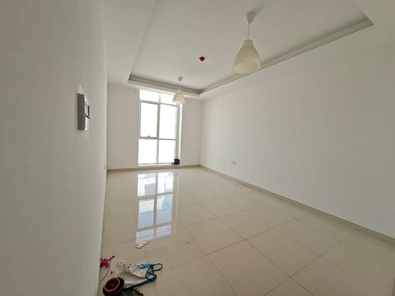 LEVISH one month free 1bhk two washrooms master bathroom with balcony Al jada outside