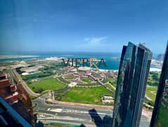 شقة أنيقة بثلاث غرف نوم + غرفة خادمة | بدون عمولة | إطلالة خلابة