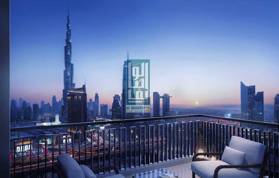 5BRS luxurious apartment  with a Burj Khalifa view 