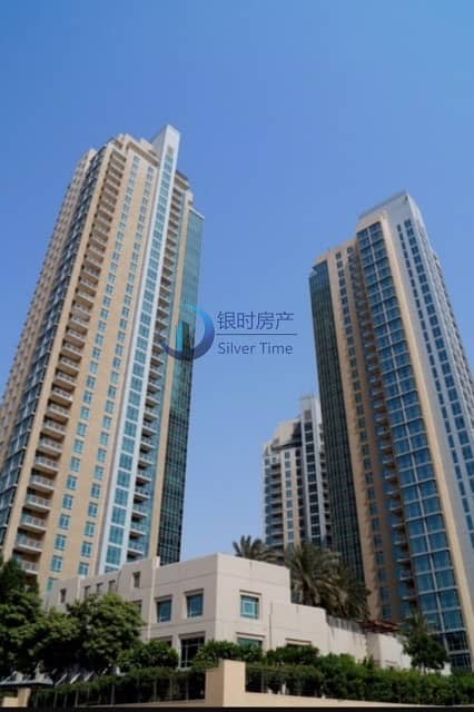 Nice 3 bedroom + maid with Burj and Fountain view.