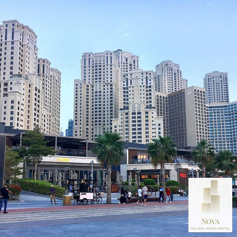 Bills Included! Serviced 1 BR Full Sea View JBR - Image 17