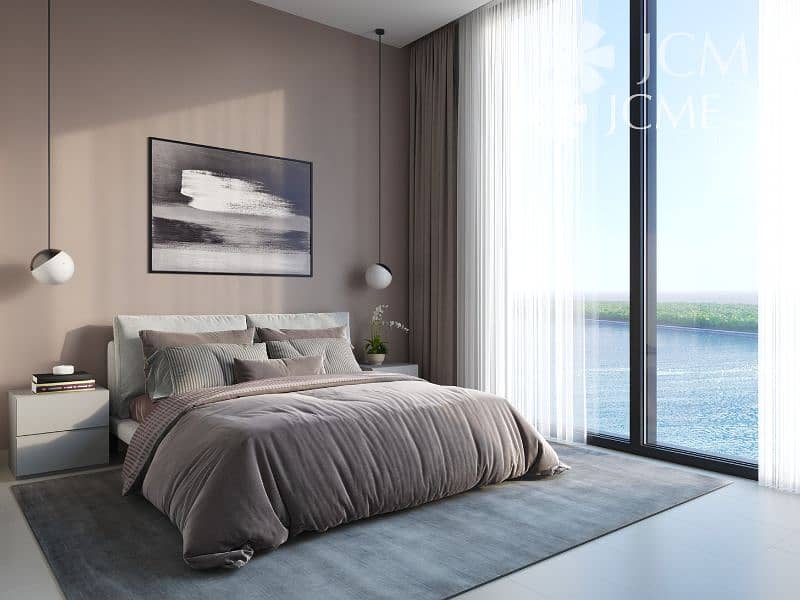 1BR+ Study | Waterfront and Hartland View | Mid Floor