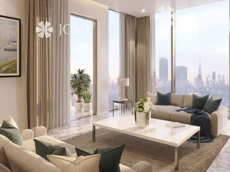 1BR+ Study | Waterfront and Hartland View | Mid Floor