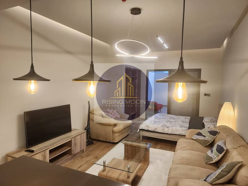 STUDIO WITH TERRACE FOR SALE IN JVC