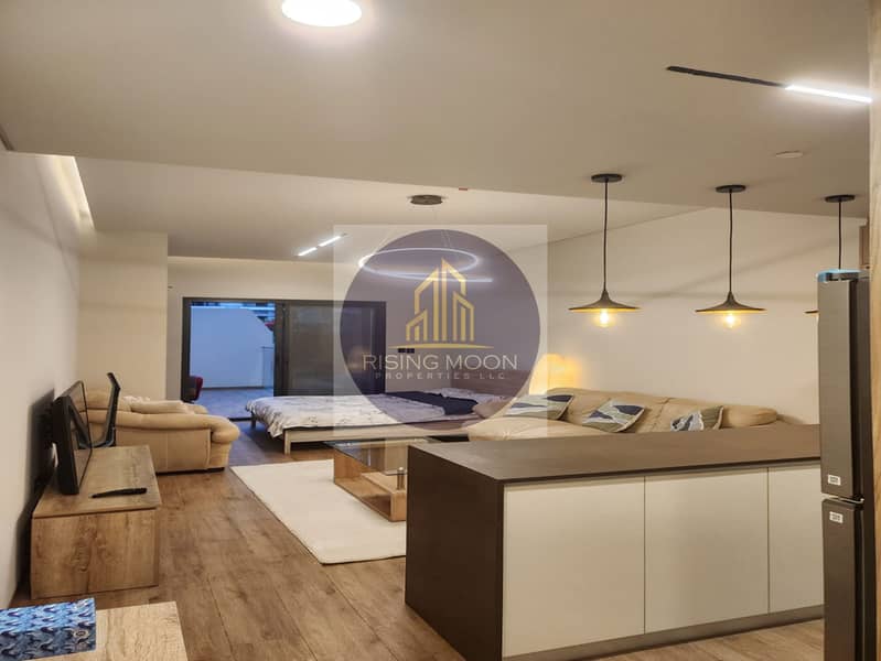 STUDIO WITH TERRACE FOR SALE IN JVC