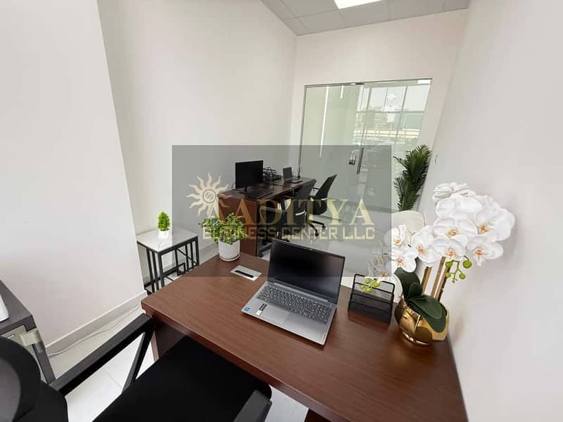 Stylish office space with free Dewa, Wi-Fi & chiller|0% commission ...