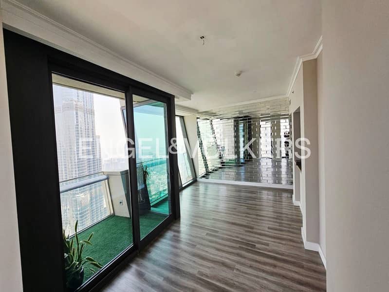 Stunning Unit| High Floor| Burj and Fountain Views