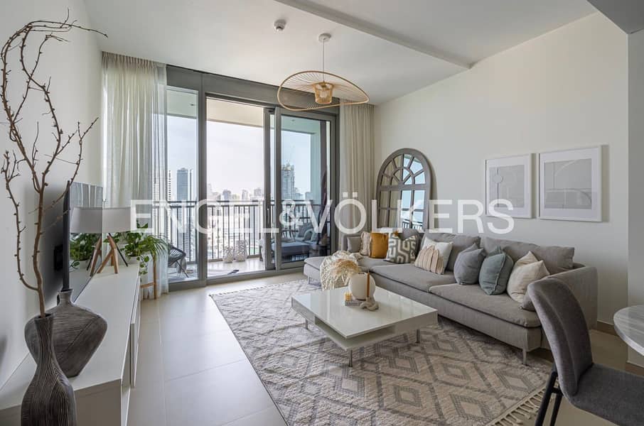 Furnished | High Floor | Sea & Marina View