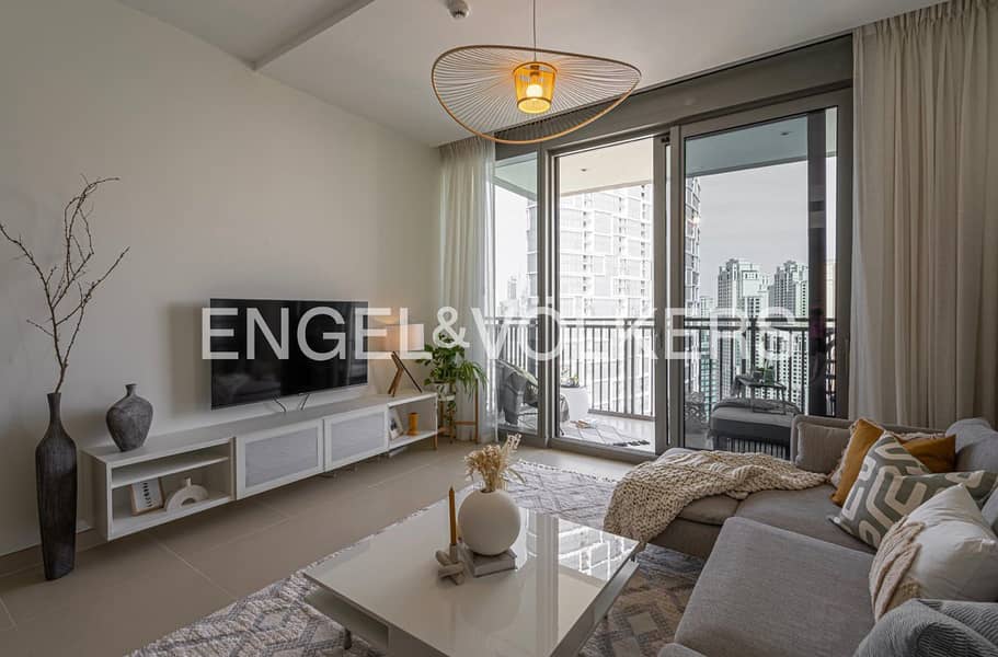 Furnished | High Floor | Sea & Marina View