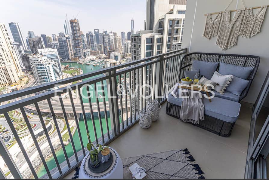 Furnished | High Floor | Sea & Marina View - Image 14