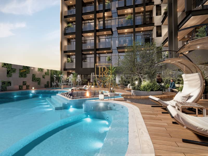 1 BHK I POOL VIEW I JVC - Image 24