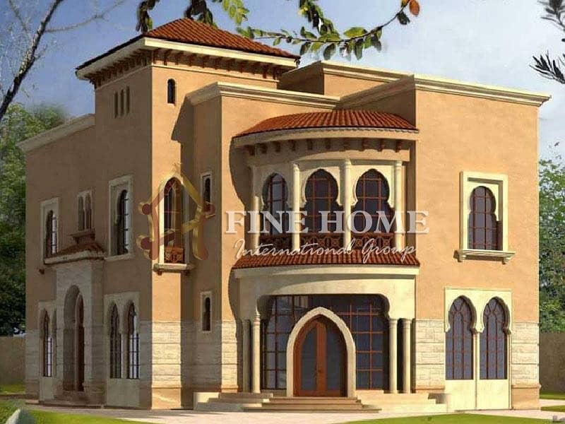 12 BR. + 3 Extension Villa in Madinat Khalifa
