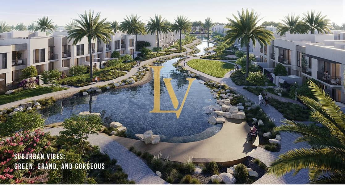 4BR + Maid Villa | Water View I Rare Resale | Prime Location