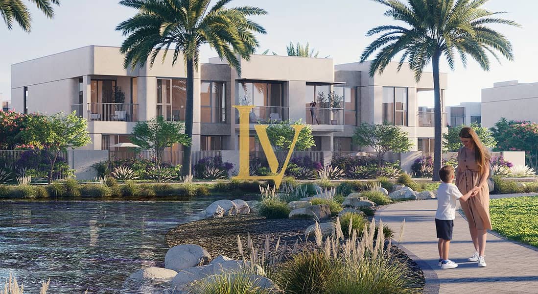 4BR + Maid Villa | Water View I Rare Resale | Prime Location