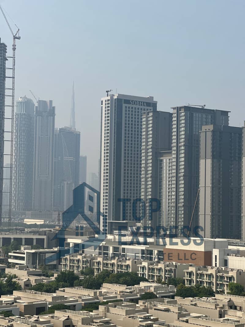 Elegant 1Bedroom + Study | Burj khalifa & community Views | Laundry Room | Unfurnished - Image 14