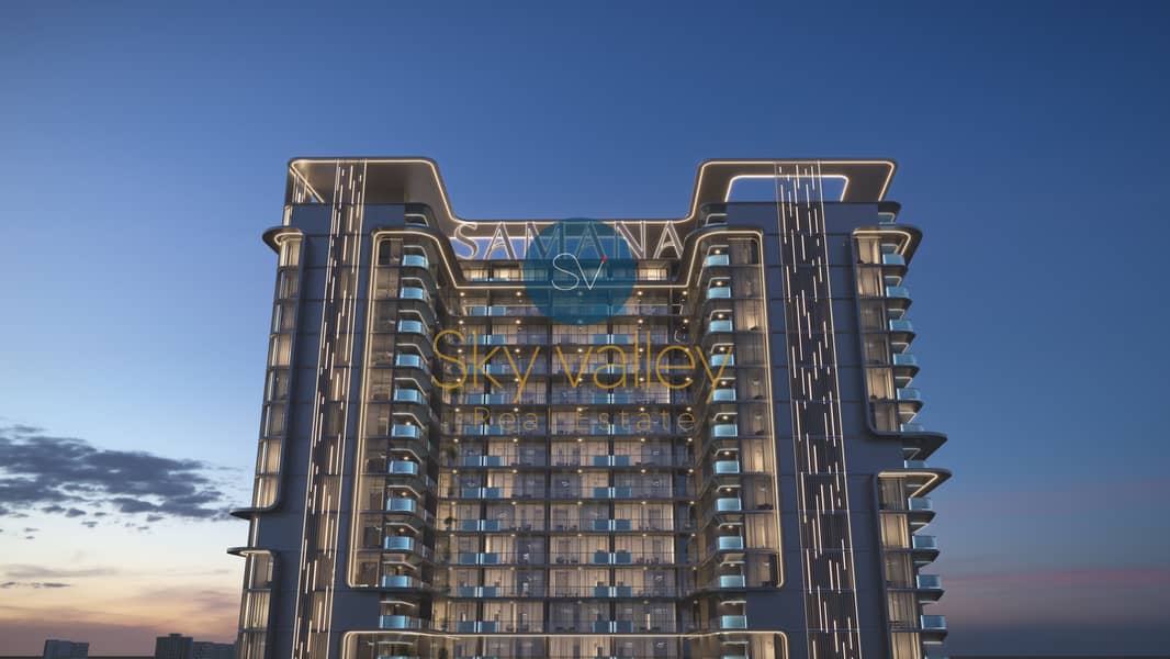 Luxury Studio with Private Pool | Samana Sky Views | High Floor