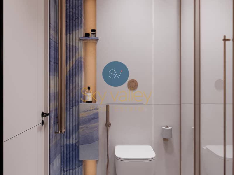 Exclusive Studio Apartment + Private Pool | High Floor | Community view - Image 9