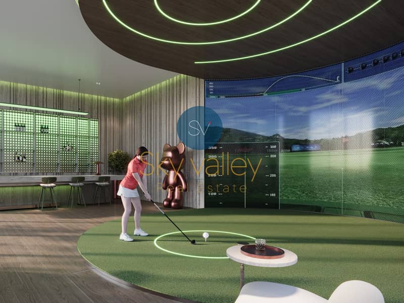 Exclusive Studio Apartment + Private Pool | High Floor | Community view - Image 11