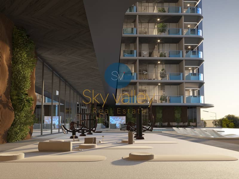 Exclusive Studio Apartment + Private Pool | High Floor | Community view - Image 13