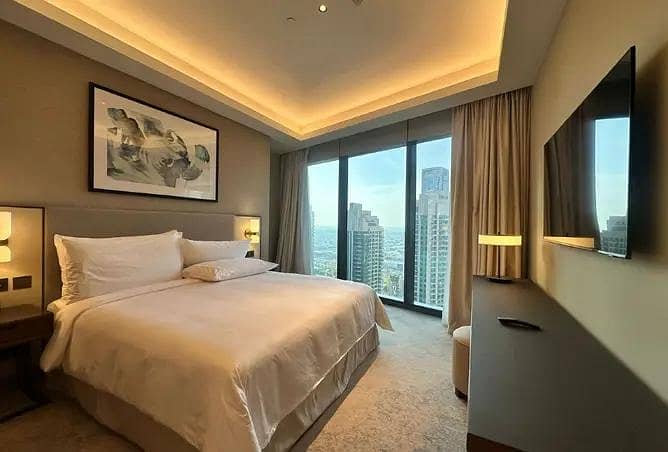 LUXURY FULLY FURNISHED-HIGH FLOOR - 2 BR