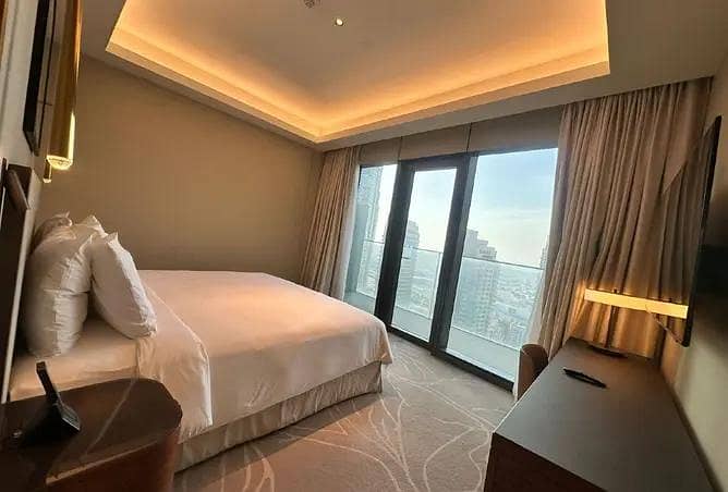 LUXURY FULLY FURNISHED-HIGH FLOOR - 2 BR