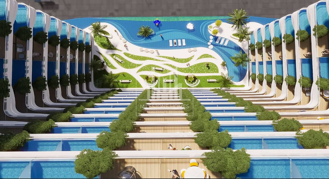 Luxury 2 Bedroom fully furnished Dubailand Ivy Garden Private pool flexible - Image 10