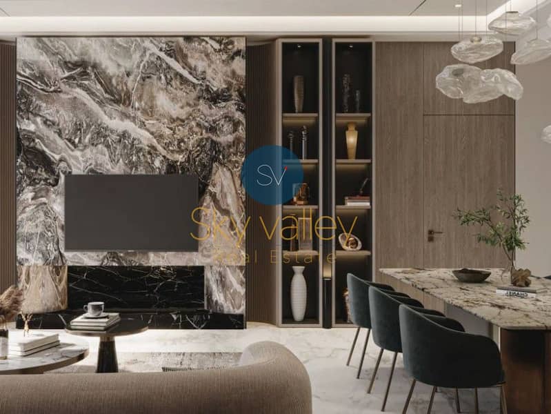 Modern Studio Apartment | Balcony & Pool Access | Pool & Community Views