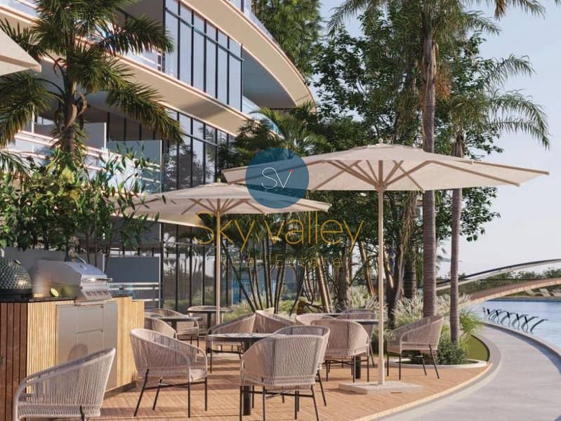 Modern Studio Apartment | Balcony & Pool Access | Pool & Community Views