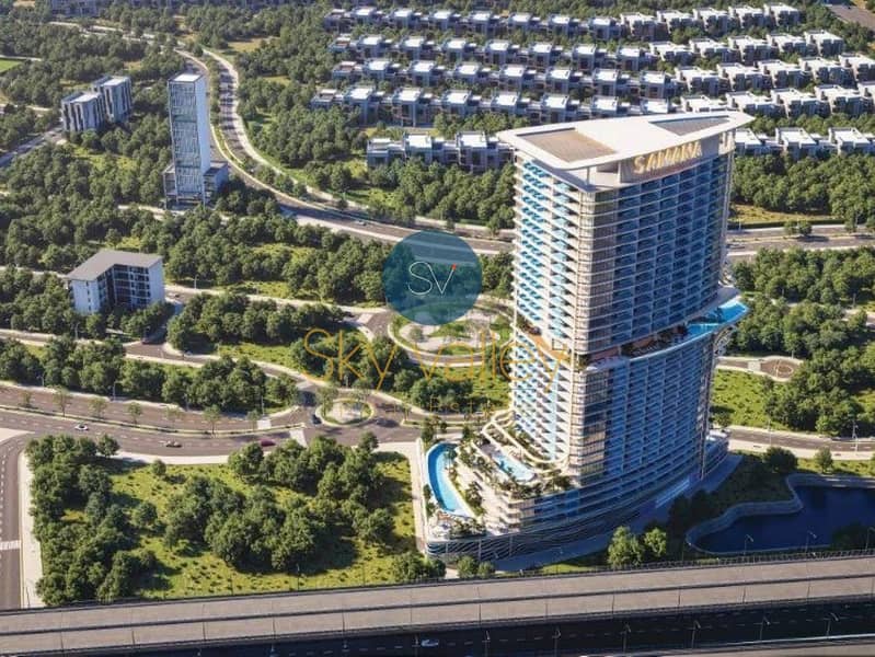 Modern Studio Apartment | Balcony & Pool Access | Pool & Community Views - Image 7