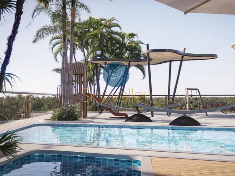 Modern Studio Apartment | Balcony & Pool Access | Pool & Community Views - Image 8