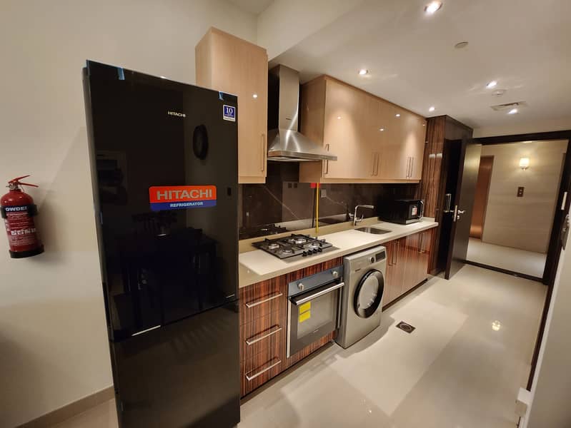 Elite Downtown // Furnished Studio with Balcony For Rent