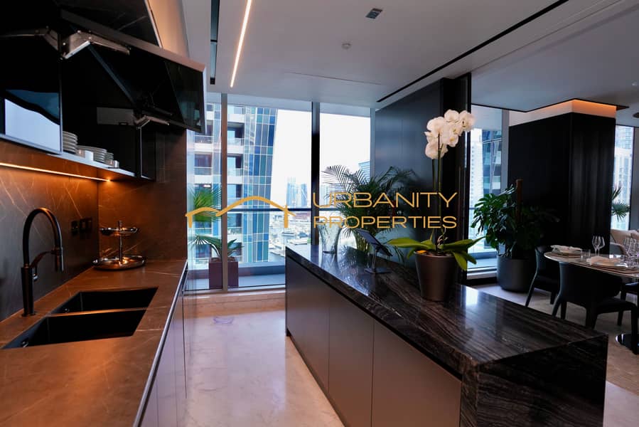 Ultra-Luxury 3 Bedroom Villa in Da Vinci Tower by Pagani Panoramic Burj Khalifa & Canal Views – Business Bay
