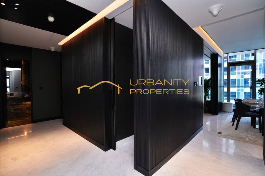 Ultra-Luxury 3 Bedroom Villa in Da Vinci Tower by Pagani Panoramic Burj Khalifa & Canal Views – Business Bay