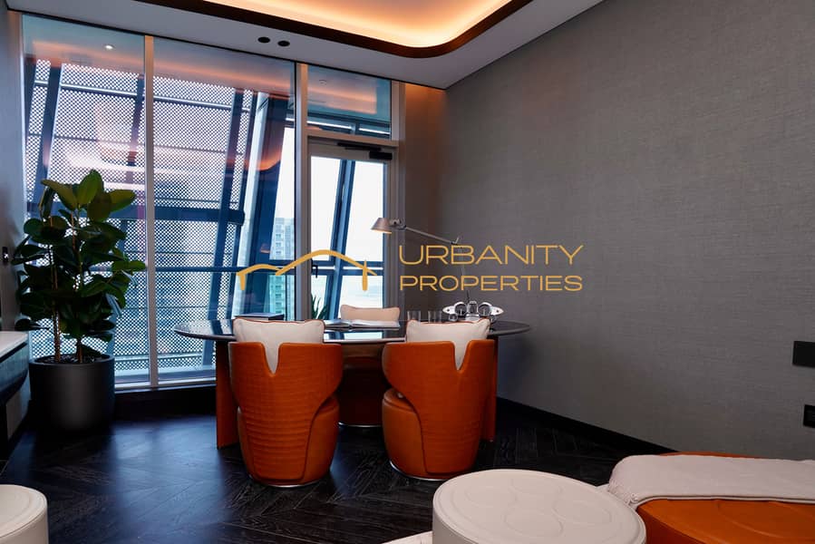 Ultra-Luxury 3 Bedroom Villa in Da Vinci Tower by Pagani Panoramic Burj Khalifa & Canal Views – Business Bay - Image 15