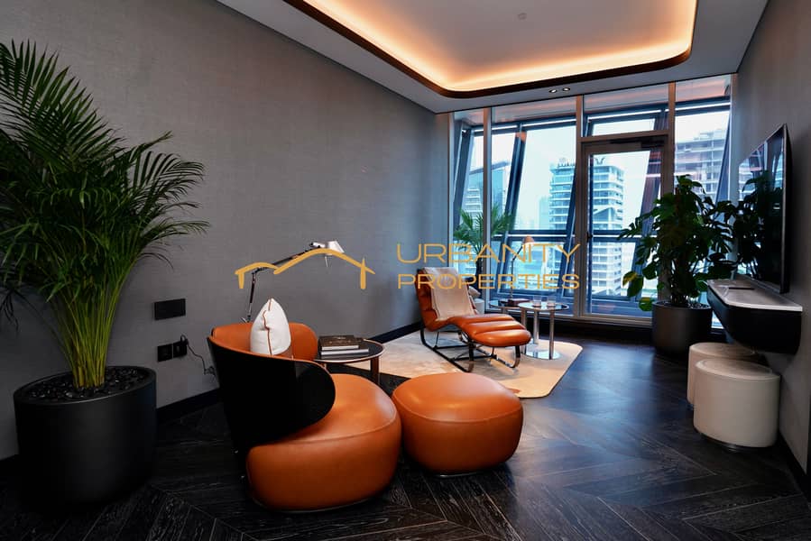 Ultra-Luxury 3 Bedroom Villa in Da Vinci Tower by Pagani Panoramic Burj Khalifa & Canal Views – Business Bay - Image 16