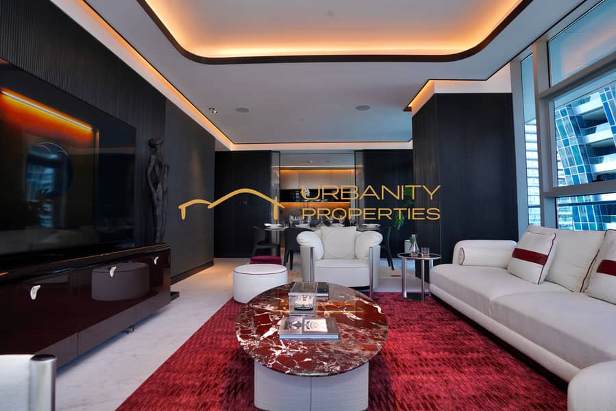 Ultra-Luxury 3 Bedroom Villa in Da Vinci Tower by Pagani Panoramic Burj Khalifa & Canal Views – Business Bay - Image 20