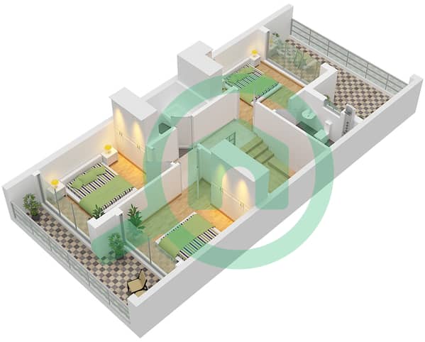 Type TH12 Unit 4M(Mi) Floor First Type TH12 Unit 4M(Mi) Floor First