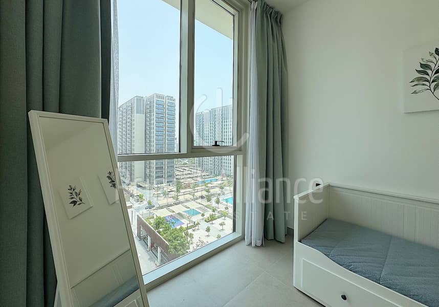 Corner Unit | Burj and Pool View | Furnished - Image 6