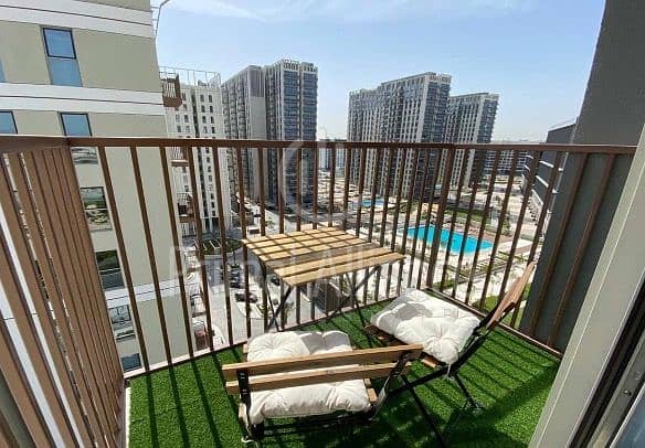 Corner Unit | Burj and Pool View | Furnished - Image 10