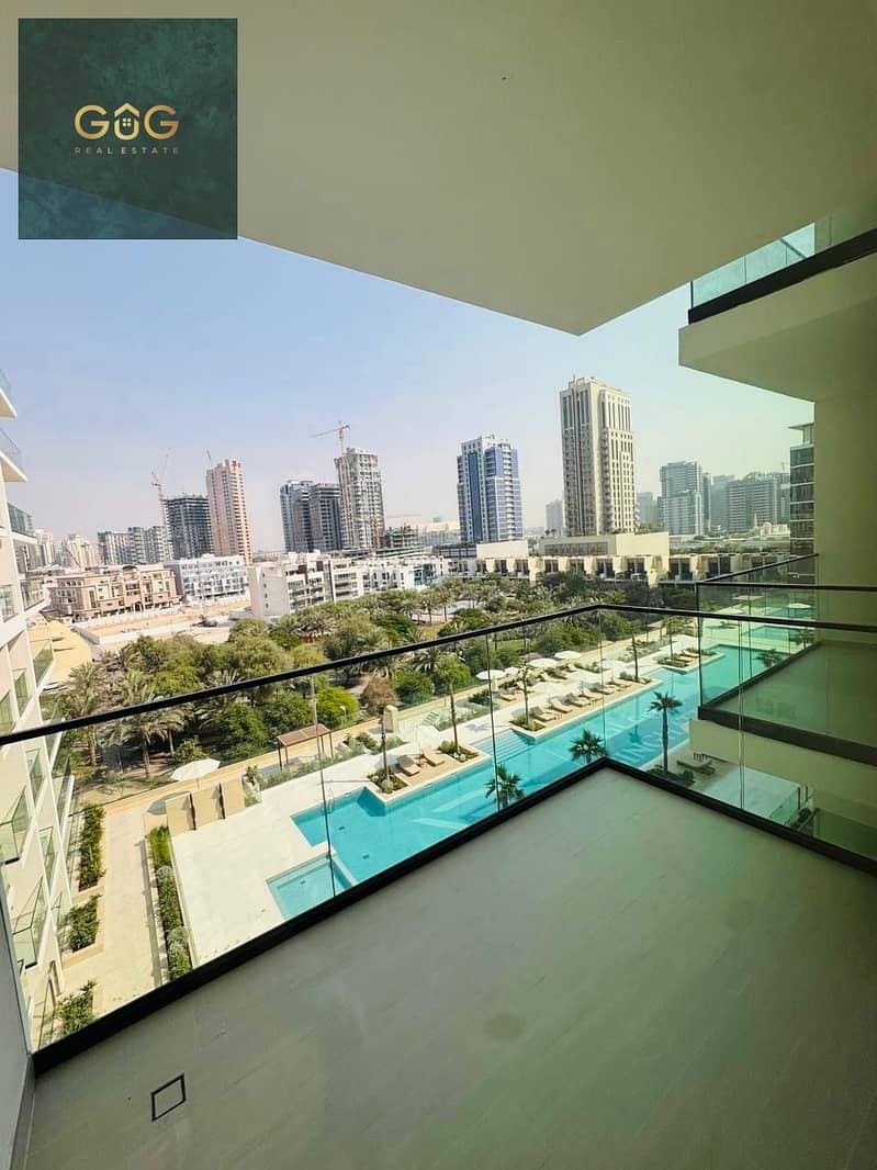 Spectacular Pool and Park View l Ready to Move in l Brand New