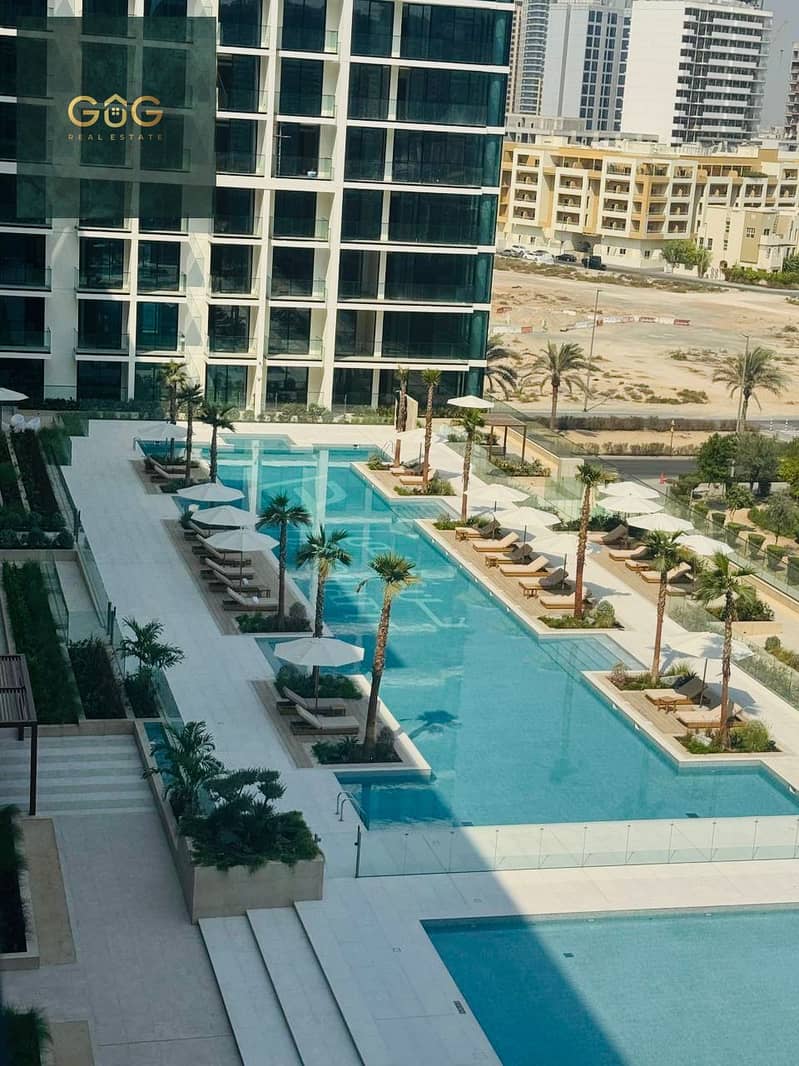 Spectacular Pool and Park View l Ready to Move in l Brand New - Image 19