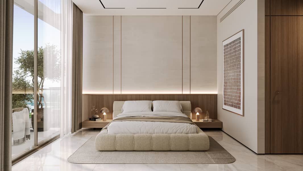 Spacious 3-Bedroom Furnished Apartment with Maid Room in Firoza, Dubai Islands Overlooking Public Garden - Image 7