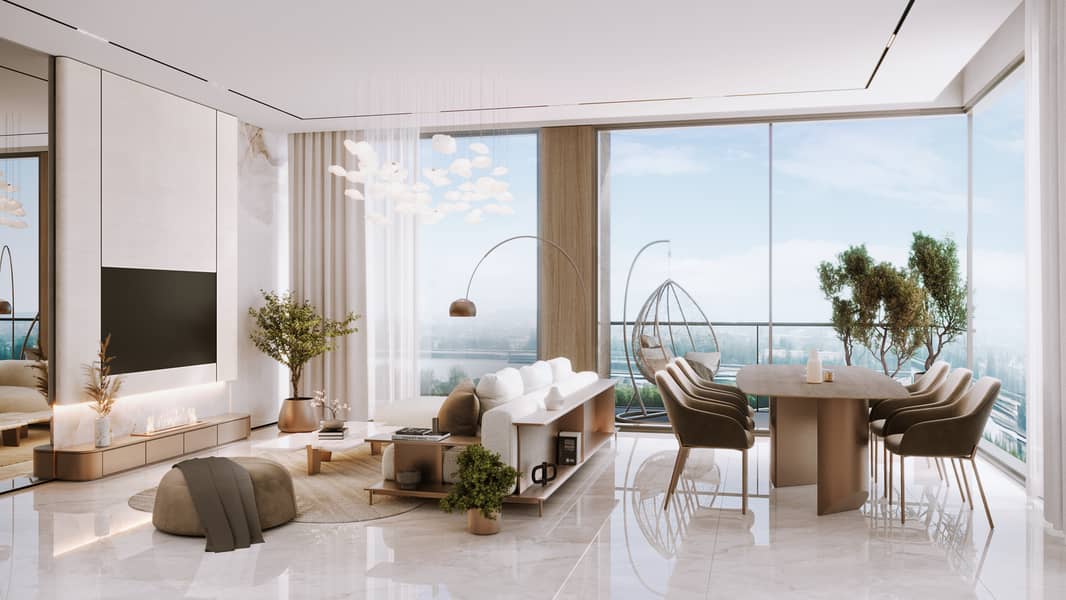 Spacious 3-Bedroom Furnished Apartment with Maid Room in Firoza, Dubai Islands Overlooking Public Garden - Image 11