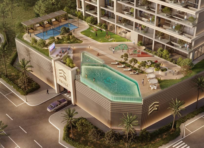 Spacious 3-Bedroom Furnished Apartment with Maid Room in Firoza, Dubai Islands Overlooking Public Garden - Image 17