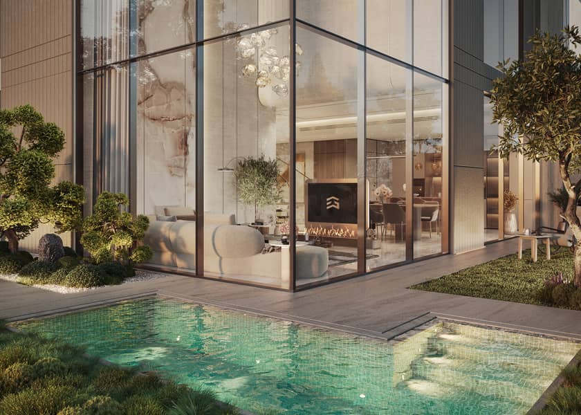 Spacious 3-Bedroom Furnished Apartment with Maid Room in Firoza, Dubai Islands Overlooking Public Garden - Image 21