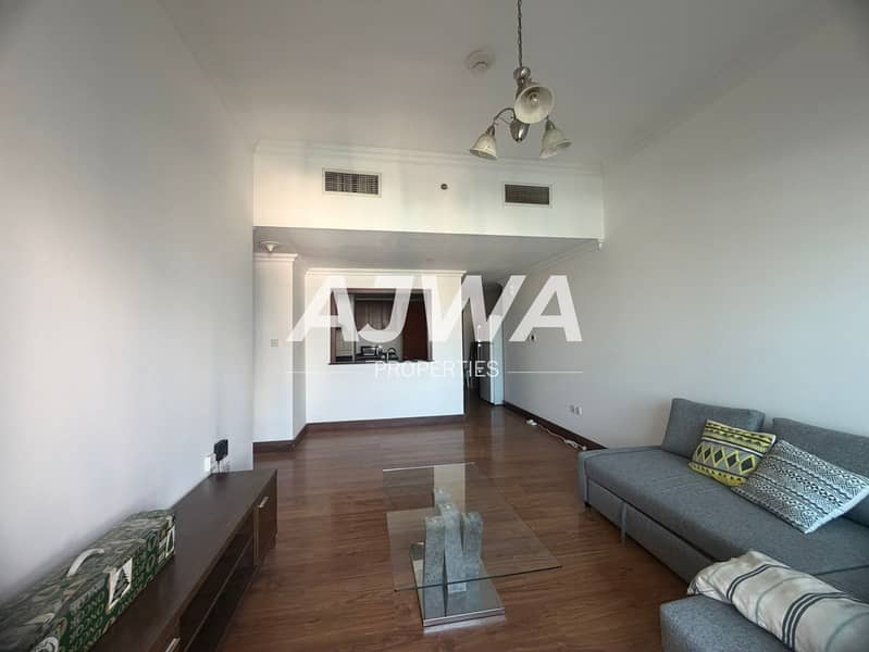 Spacious 1BHK with Stunning High-Floor View