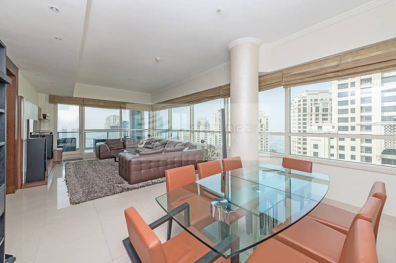 Marina View | Fully Furnished 3BR | Vacant Now