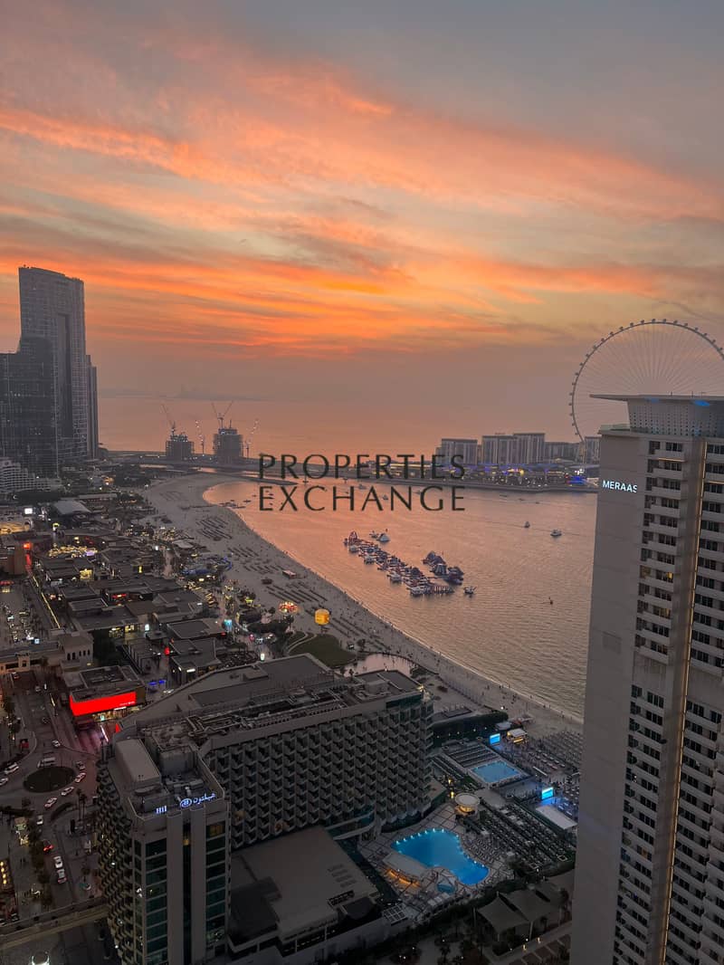 Sea View | Spacious 3BR+Maid | Ain Dubai View - Image 8