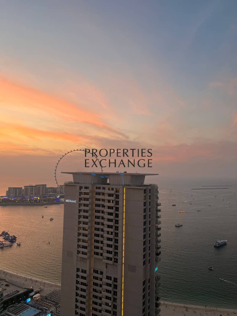 Sea View | Spacious 3BR+Maid | Ain Dubai View - Image 18