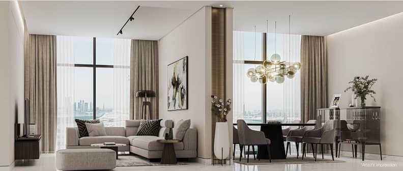 High Floor | 1 BR + Study | Panoramic View